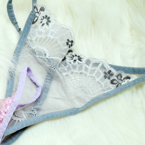 🍑 3X🩲 GIRLS FENGROUTING SEXY G-STRING LACE THONG 🍑 - Picture 3 of 4